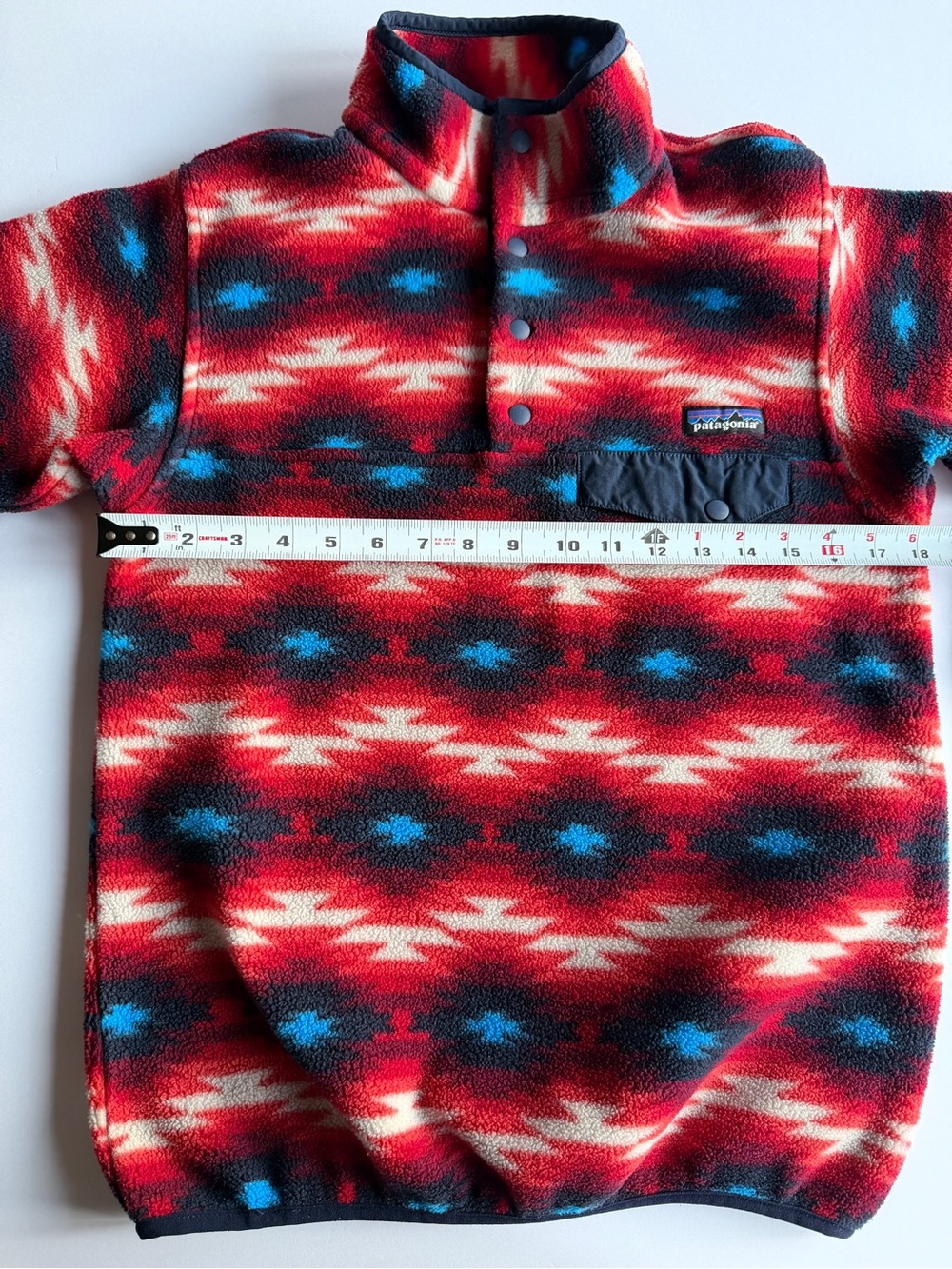 Patagonia women’s lightweight Synchilla  Snap-T Fleece Wild Desert - Picture 6 of 7